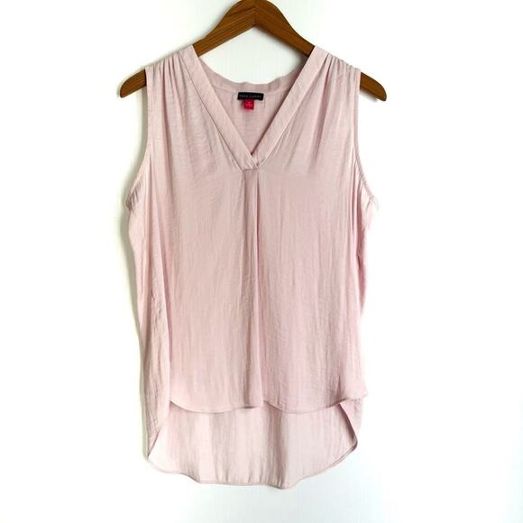 Vince Camuto light pink sleeveless top blouse shell lightweight size medium - Picture 1 of 7